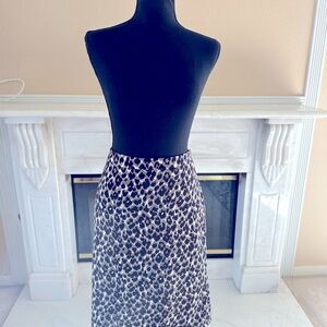 Ann Taylor Leopard Print Skirt - Size 10